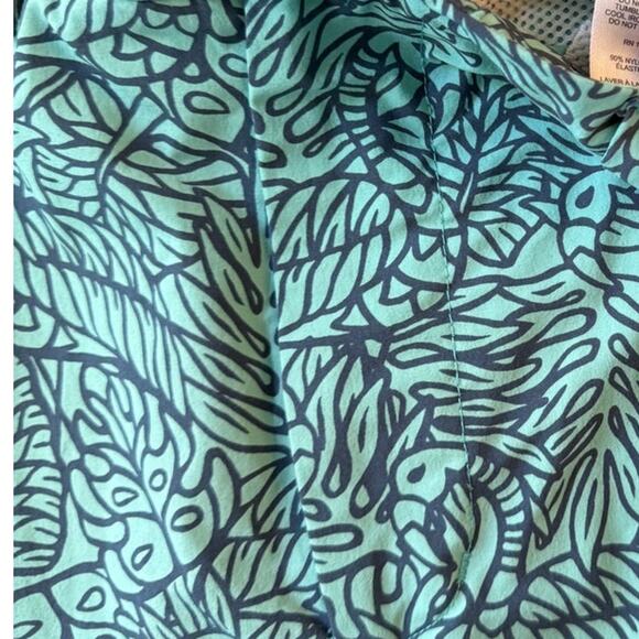 Vineyard Vines Breaker Turquoise Performance Mens Swim Shorts Size 30 - Picture 3 of 3